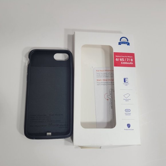 Charging Battery case for Iphone 6/6s/7/8 - New In Box - Picture 1 of 5
